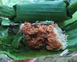 Foto langkah ke 3 dari resep Nasi Bakar Ikan Tongkol.