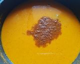 A picture of step 9 of Paneer kofta curry.