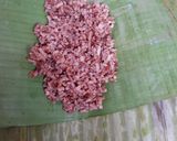 Foto langkah ke 2 dari resep Burasa (Buras Beras Merah).