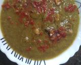 A picture of step 9 of Sai Bhaji.