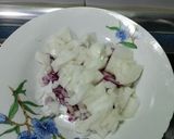 A picture of step 2 of Grandma Obdulia’s Spanish Potato Omelette (Tortilla de Patatas).
