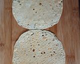 A picture of step 4 of Masala Papad.