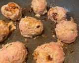 Foto del paso 3 de la receta Albóndigas de pavo y manzana al curry