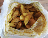 Foto del paso 3 de la receta: Patatas Gajo-Cajún al microondas