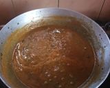 A picture of step 7 of Pachhai Green Sundakkai Kuzhambu.