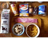白醬野菇培根筆管麵的食譜步驟2照片
