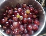 திராட்சைப் பழச்சாறு (Grapes juice recipe in tamil) ரெசிபி ஸ்டேப் 1 புகைப்படம்
