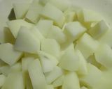 A picture of step 1 of Aaloo Raita 3.