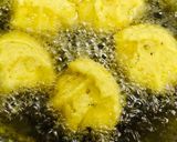 A picture of step 2 of Moong dal vada.