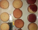 A picture of step 5 of Vanilla homemade cupcakes.