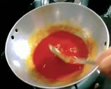 A picture of step 3 of Bhungara Bateta.