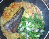 A picture of step 4 of Jollof rice.