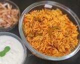 A picture of step 8 of Pav-bhaji Pulao.