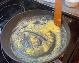 A picture of step 6 of Tofu Piccata.