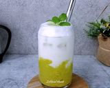 Foto langkah ke 6 dari resep Avocado ice matcha latte.