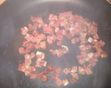 Foto del paso 1 de la receta Tortilla liada de taquitos de jamón y quesitos