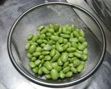 A picture of step 2 of Edamame Rice.