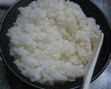 A picture of step 4 of Edamame Rice.