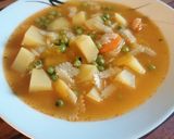 Borsó leves recept fázis 4 fotója