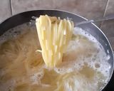 Foto del paso 1 de la receta: Espaguetis con espinacas. #meinspire#cocinaconloqueay