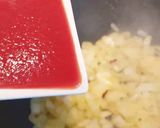 Une image de l'étape 2 de Pâtes, ricotta tomates et épinards.