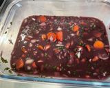 A picture of step 5 of Marinated Braised Pork Shoulder with Tomatoes and Bacon.