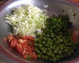A picture of step 1 of Mix vegetable soup.
