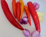 Foto langkah ke 3 dari resep Udang dan Kentang Balado.