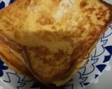 Gambar langkah 5 resipi French toast 🍞.
