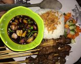 Foto langkah ke 8 dari resep Sate Sapi Sederhana.