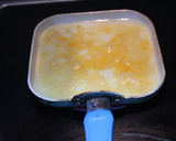 Foto del paso 2 de la receta: Cruasanes con chistorra y tortilla cuadrada