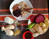 Foto del paso 1 de la receta: Mole rosa con pollo