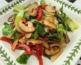 Gambar langkah 4 resipi 👩🍳Cendawan Shiitake Pak Choy Sos Tiram.