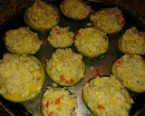 Foto del paso 14 de la receta: Zapallitos rellenos de Arroz