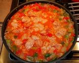 A picture of step 3 of Mike's Hungarian Chicken Paprikash Over Rice.