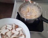 รูปขั้นตอนการทำที่ 4 ของ แกงจืดหมูฟองเต้าหู้