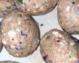 A picture of step 2 of Leftover aloo sabzi cutlets.