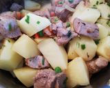 Foto del paso 1 de la receta Estofado de pavo al jengibre