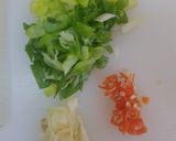 Foto langkah ke 1 dari resep Bokkeumbab (볶음밥) - Nasi Goreng Simple Korea.
