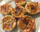 Foto del paso 7 de la receta: Tartaletas de hojaldre con crema de brócoli y puerros
