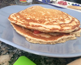 Foto del paso 7 de la receta: Tortitas de avena integral con plátano y fresas