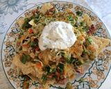 A picture of step 6 of San Fernando-Style Tex-Mex Nachos.