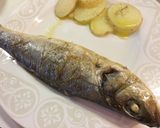 Foto del paso 4 de la receta: Lubina al horno con patatas muy fácil