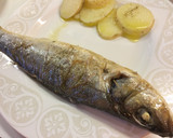 Foto del paso 4 de la receta: Lubina al horno con patatas muy fácil