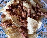 A picture of step 3 of San Fernando-Style Tex-Mex Nachos.