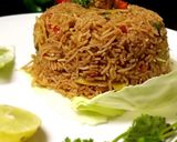 A picture of step 6 of Vegetable pulao.
