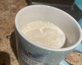 A picture of step 8 of Creami Coconut ice cream (for the Black Russian milkshake beverage).