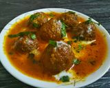 A picture of step 10 of Carrot kofta curry.