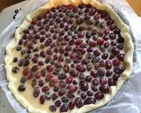 Une image de l'étape 10 de Tarte aux cranberries fraîches et citron jaune de Sicile.