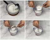Foto langkah ke 2 dari resep Resep Kue Pepe Kue Lapis Sagu Betawi.